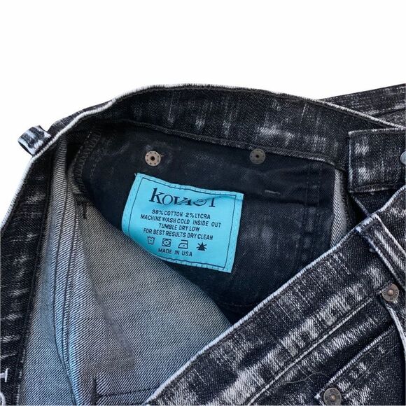 NWOT Kova & T Acid washed Sandy jeans - Picture 4 of 10